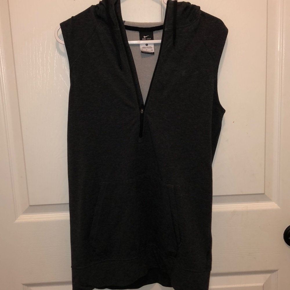 nike black vest